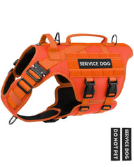 ARNÉS táctico PETNANNY, vista frontal, ideal para paseos al aire libre.