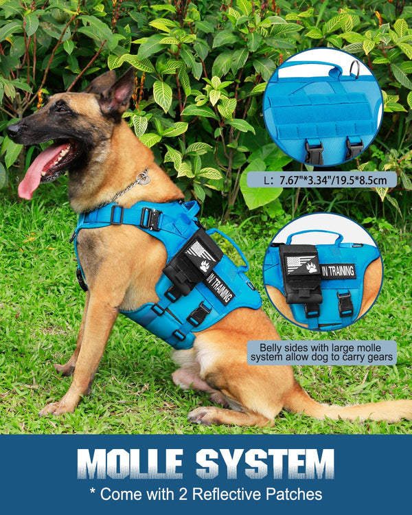 PETNANNY sistema MOLLE lateral para accesorios y kits.