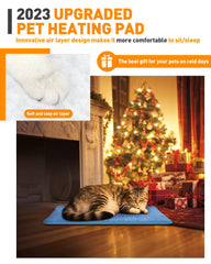 PETNF almohadilla térmica con temporizador para sesiones seguras y convenientes.