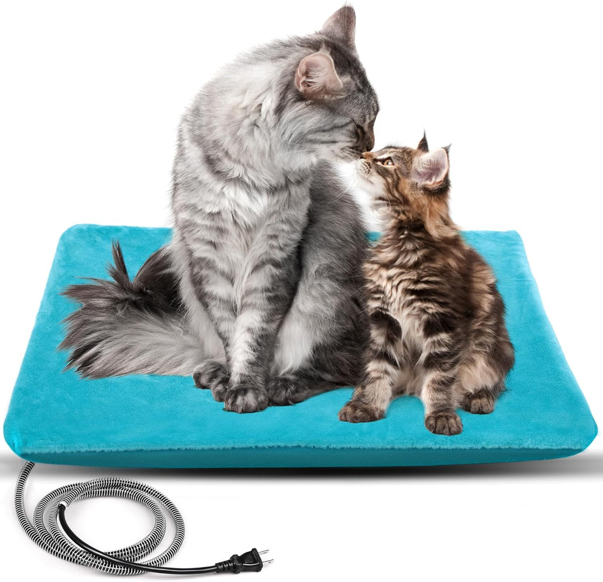 PETNF cama calefactable exterior para mascotas, mantiene al perro o gato caliente al aire libre.
