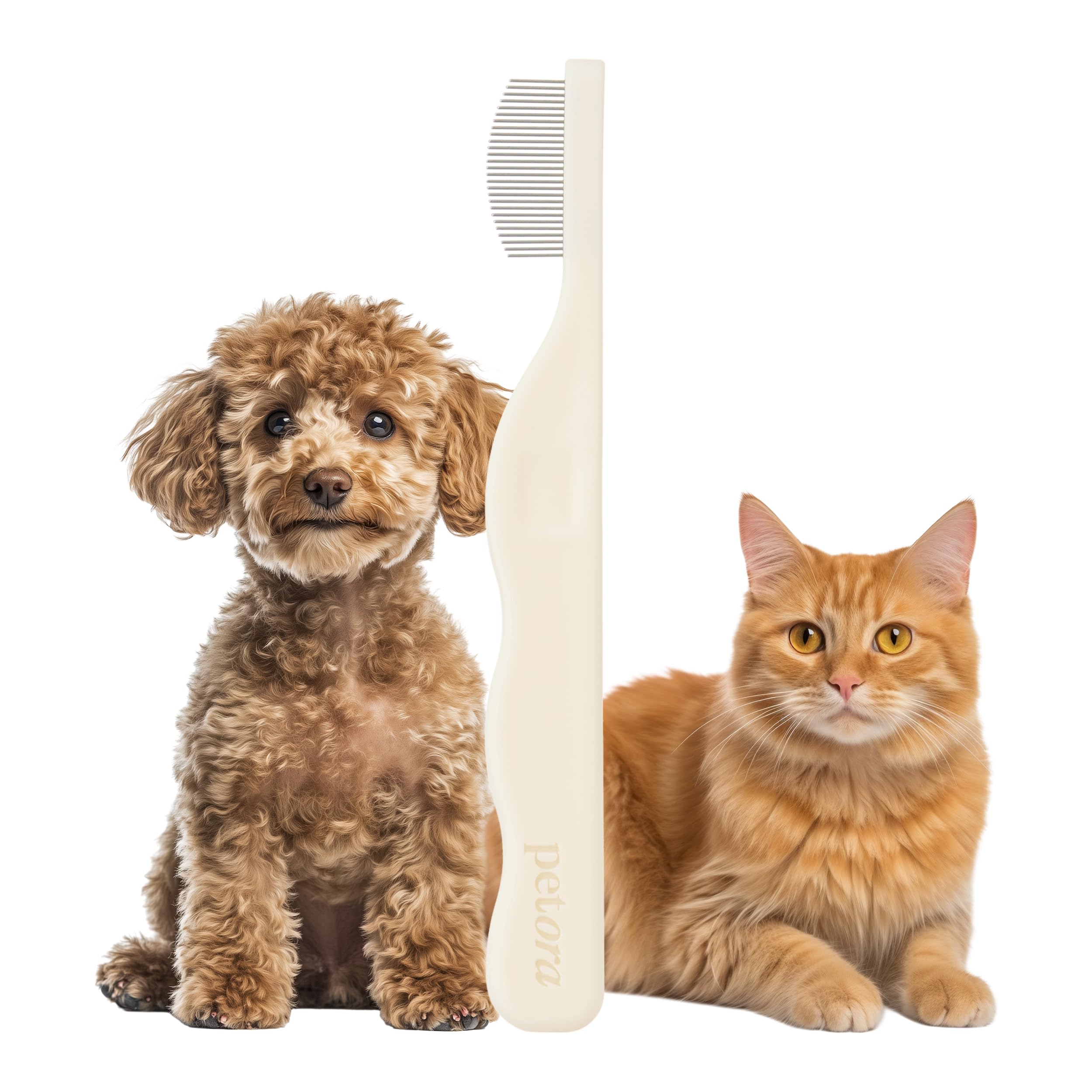 Petora Brush On Me: cepillo para cara y ojos, suave para uso diario.