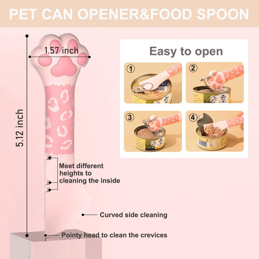 PETPAWLOVELY cucharas para premios, porciones limpias