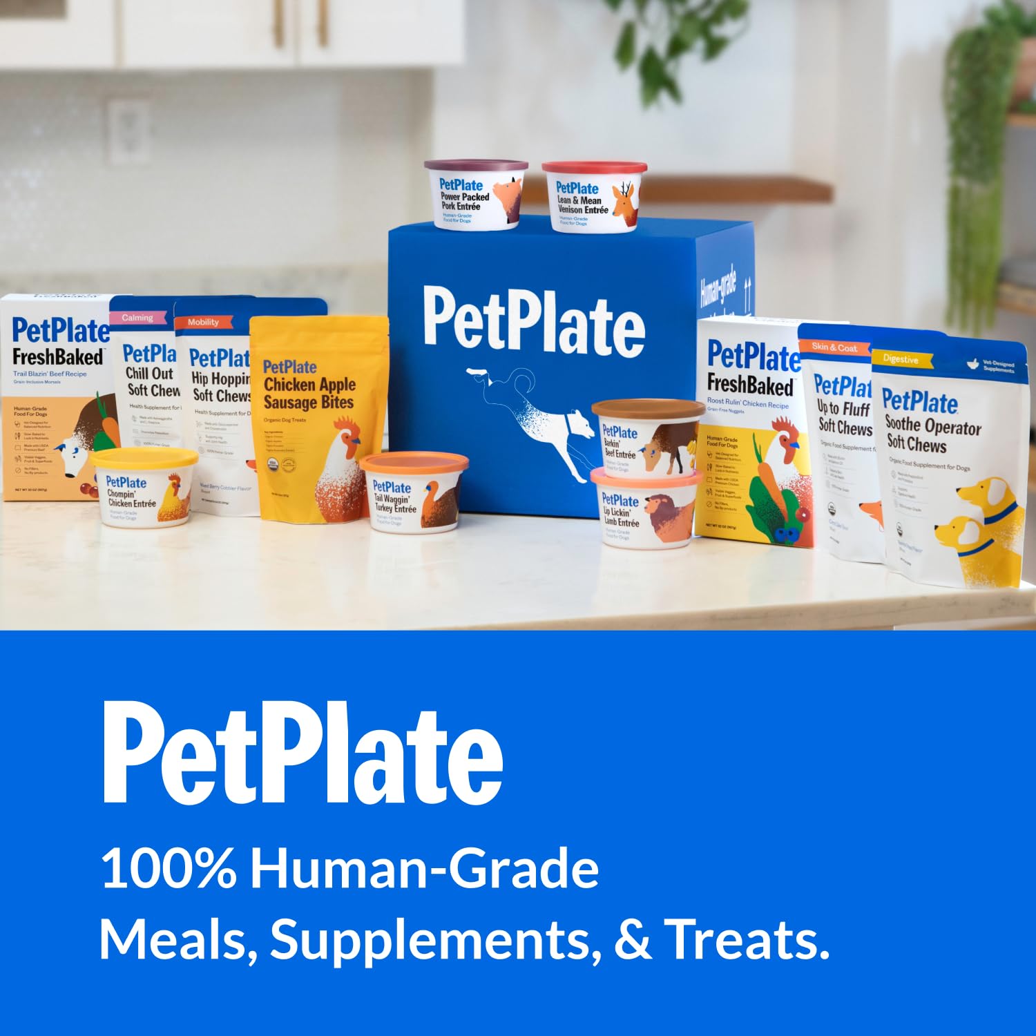PetPlate bocados tamaño pequeño para perros pequeños.