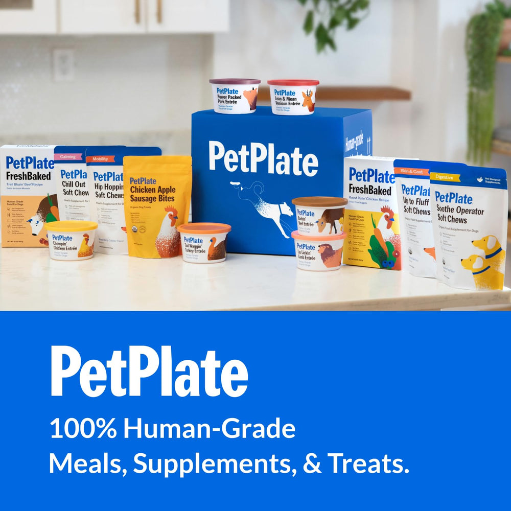 PetPlate bocados tamaño pequeño para perros pequeños.