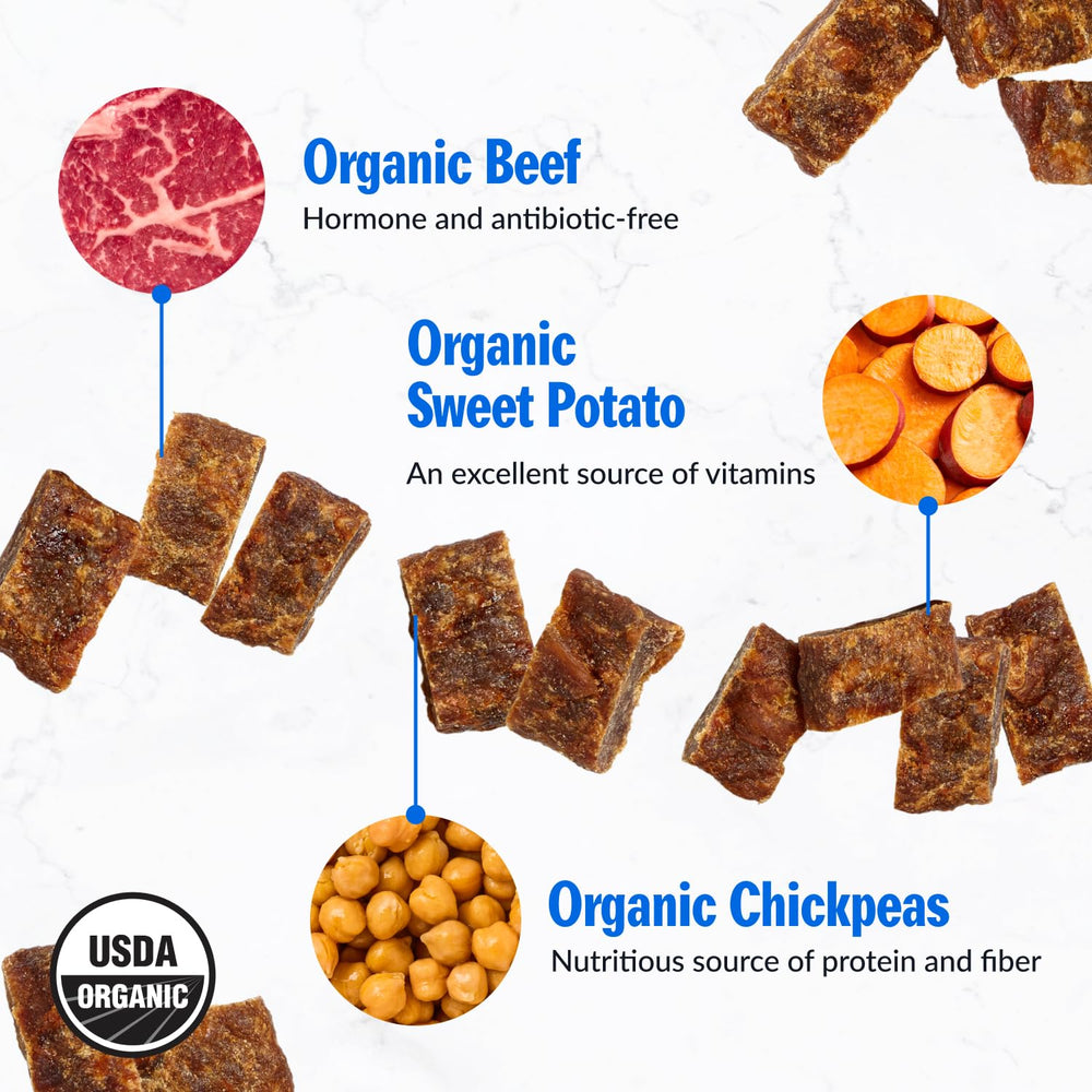 PetPlate etiqueta sin granos, sabor natural para perros.