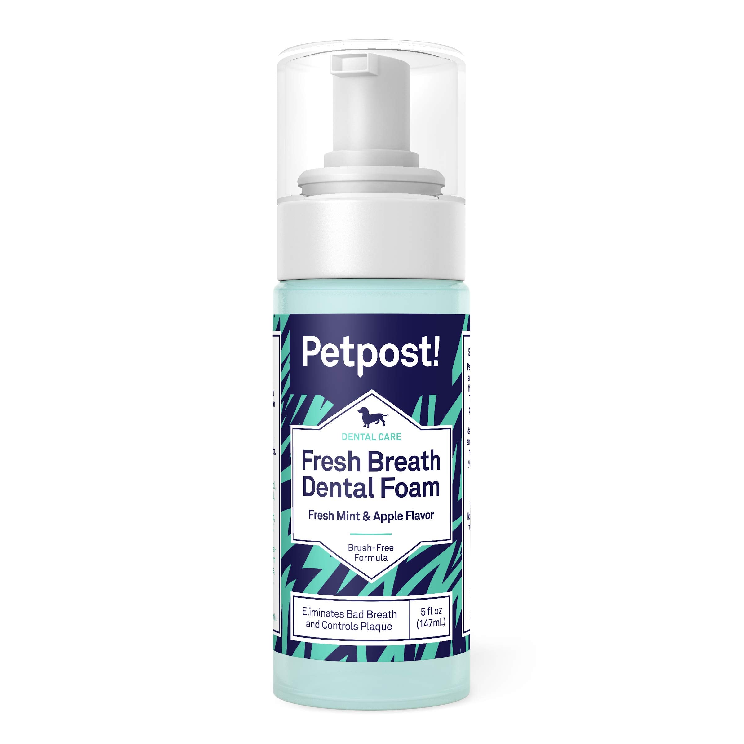 Petpost espuma aliento fresco para perros, mejora el aliento diario.