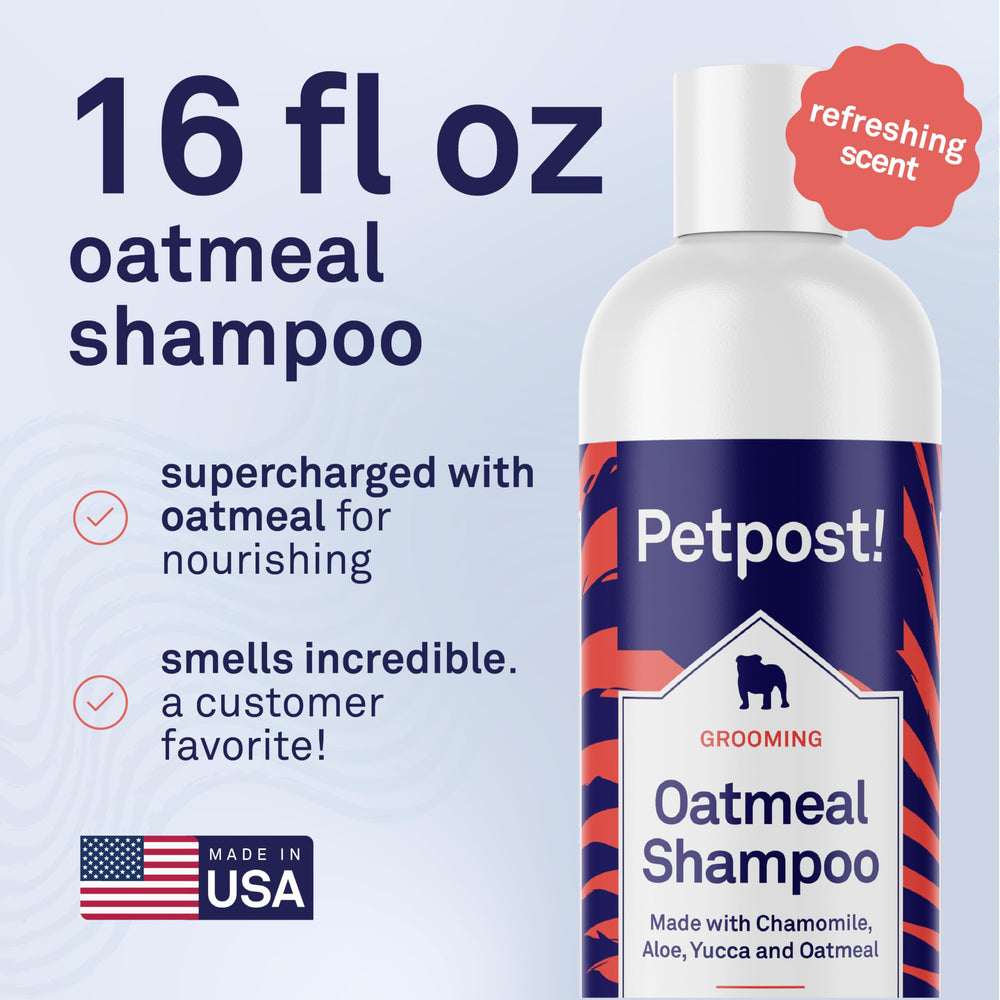 Petpost hecho en Estados Unidos, producto de cuidado confiable para perros.