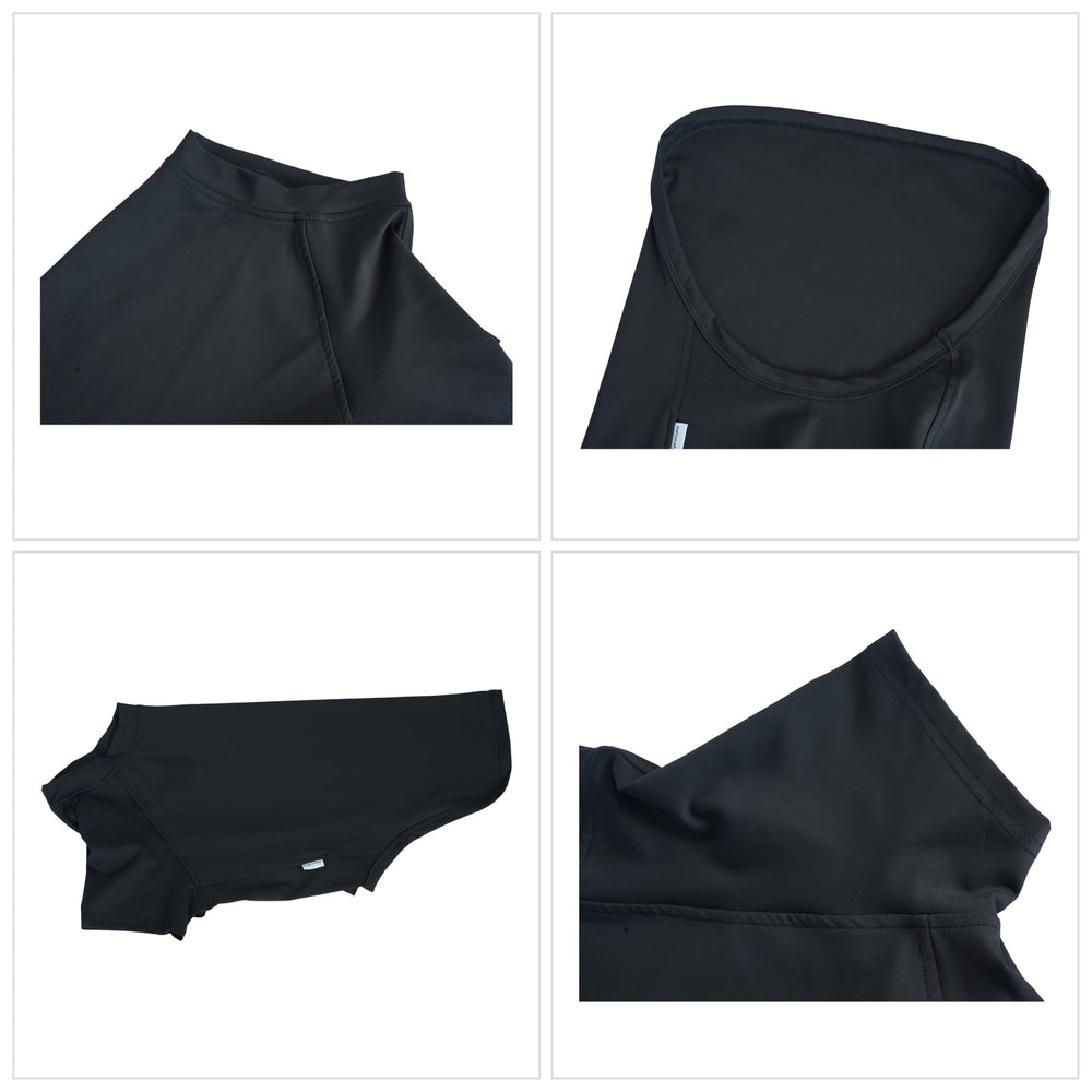 Camiseta PetPromate para perros, tejido yoga respirable y ventilación.
