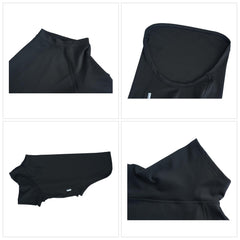 Camiseta PetPromate para perros, tejido yoga respirable y ventilación.