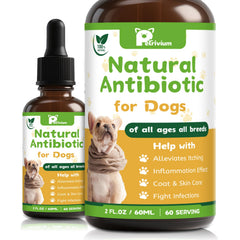 Petrivium: gotas naturales para perros, apoyo a infecciones y bienestar general.