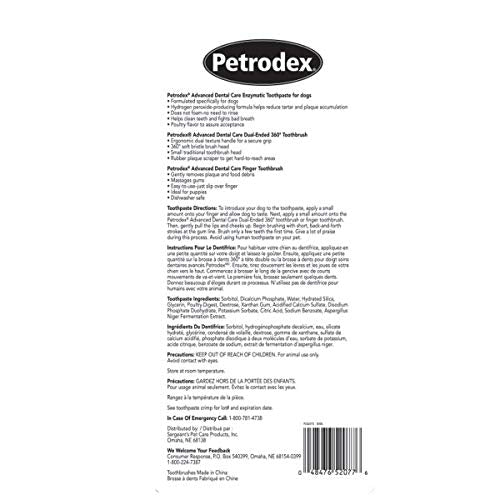 Petrodex cepillo doble para limpieza dental completa