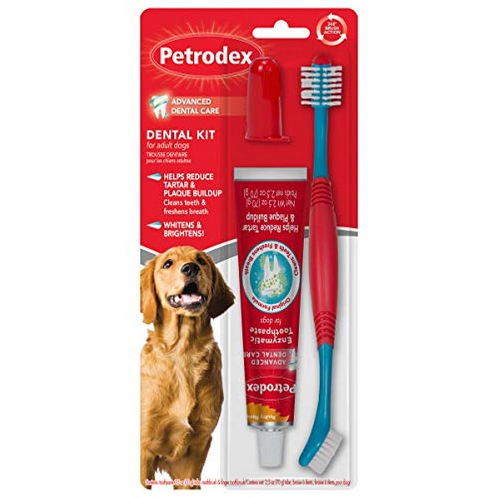 Petrodex pasta dental para perros ayuda a dientes limpios