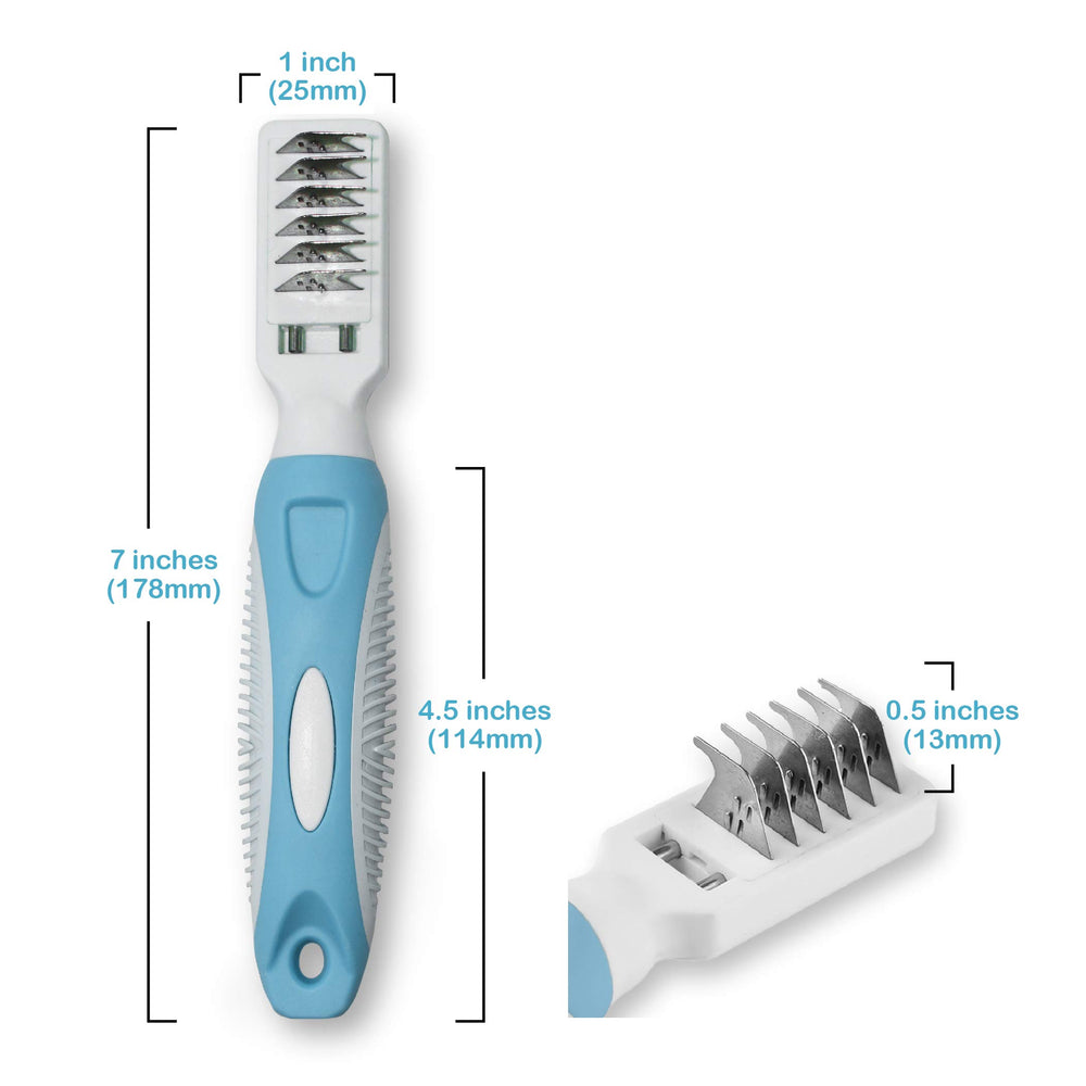 Mango cómodo de Pets First de 4,5 pulgadas para control preciso.