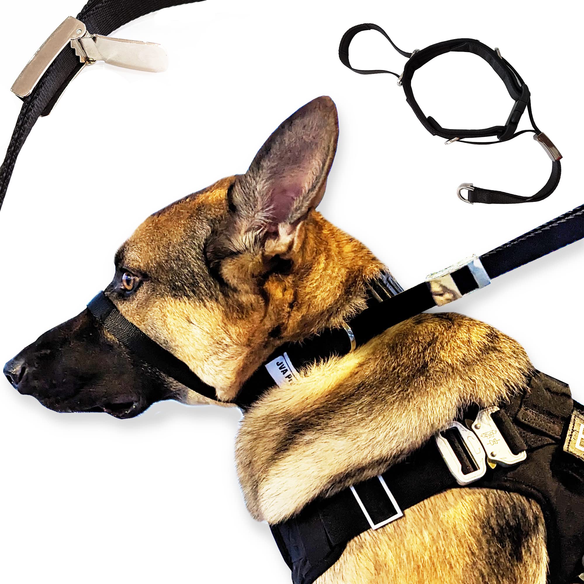 Pets ProMax collar de cabeza de diseño amplio para razas grandes