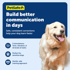 PetSafe Collar resistente al agua y ligero para aventuras al aire libre.