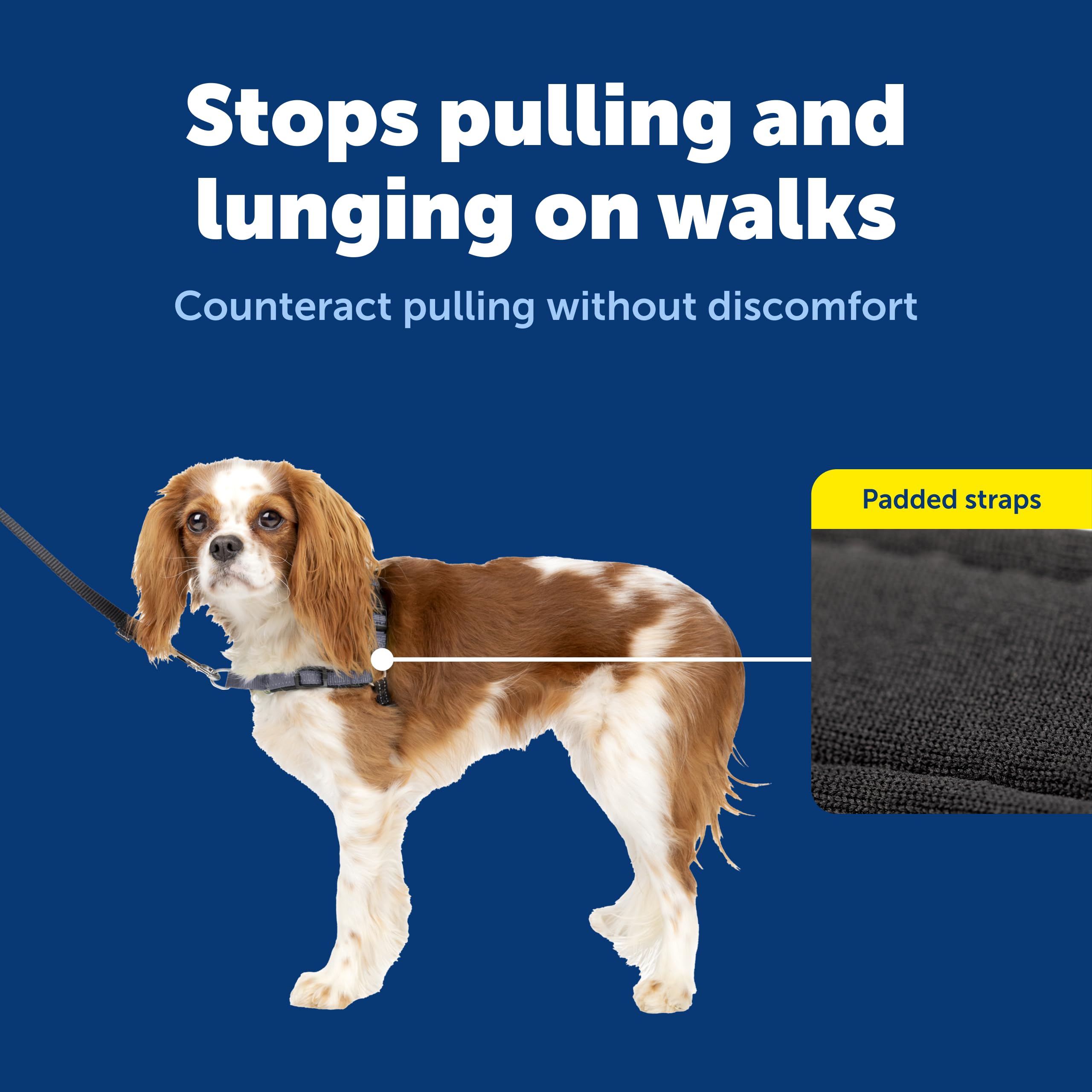 PetSafe Deluxe Easy Walk colores de vientre facilitan el ajuste correcto.
