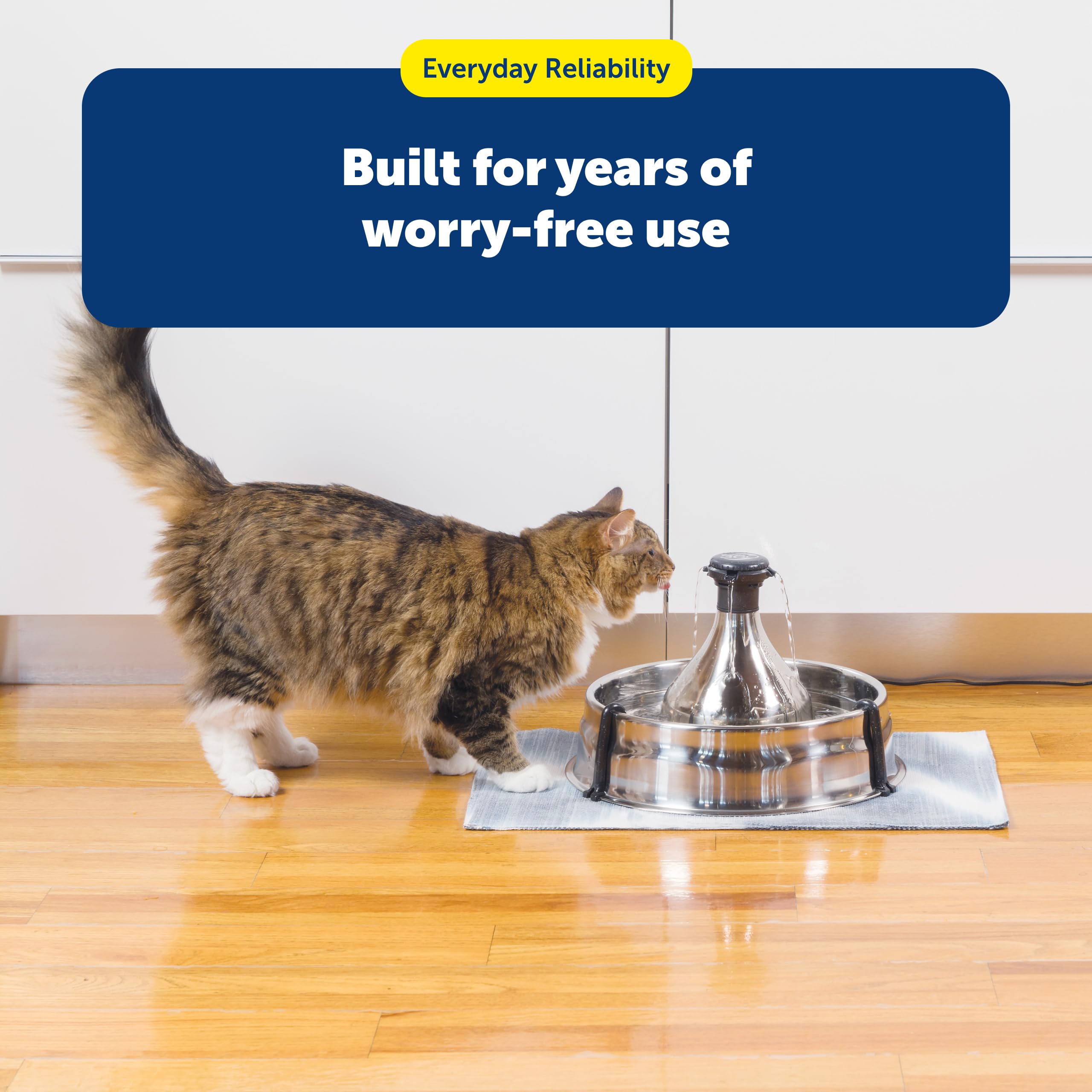 Filtro-carbon PetSafe Drinkwell 360, resultados consistentes en la fuente.