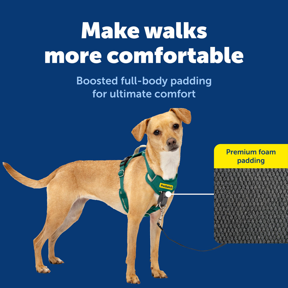 PetSafe Easy Walk: arnés acolchado de cuerpo completo para mayor comodidad.