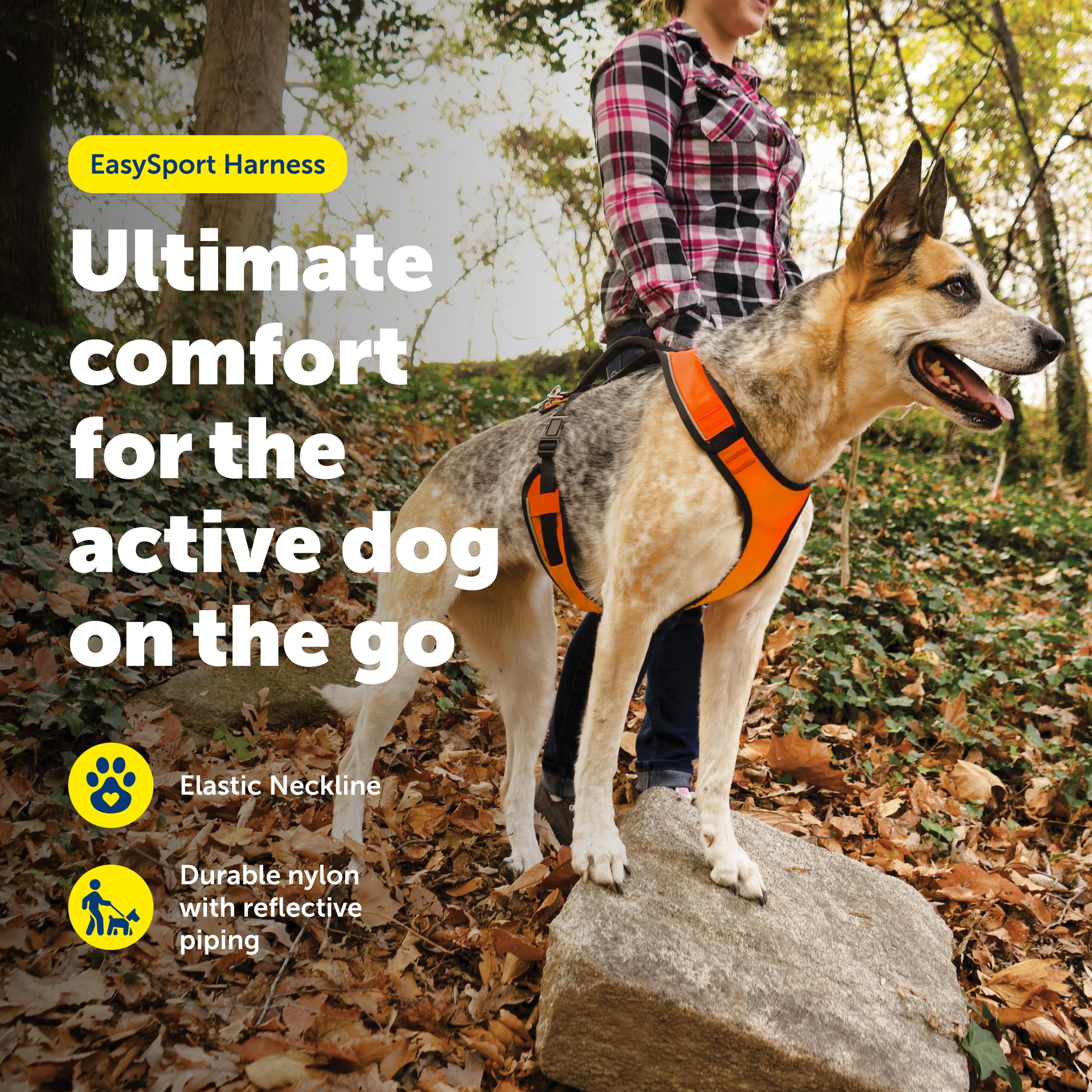 PetSafe EasySport cuello elástico en ajuste cómodo para actividad