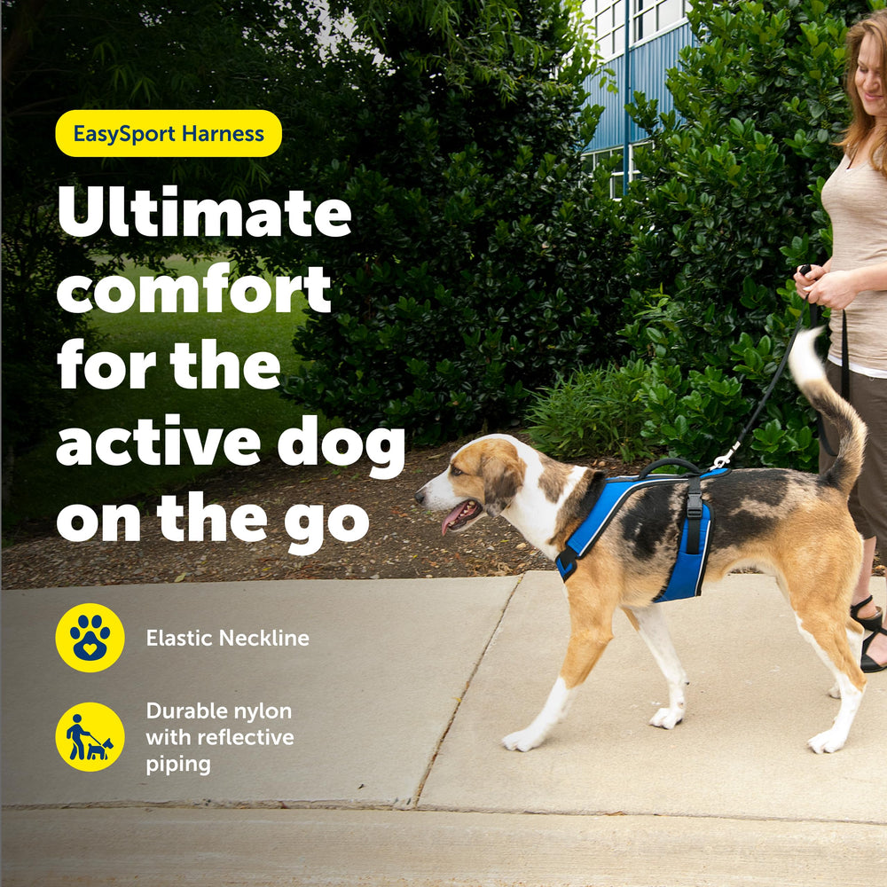 PetSafe EasySport tejido acolchado para caminatas largas.