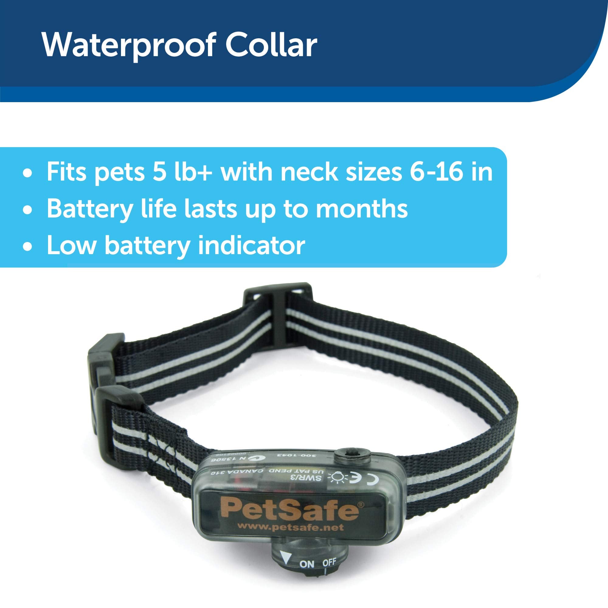 PetSafe Elite, cobertura de hasta 1/3 de acre con cable incluido para libertad de juego