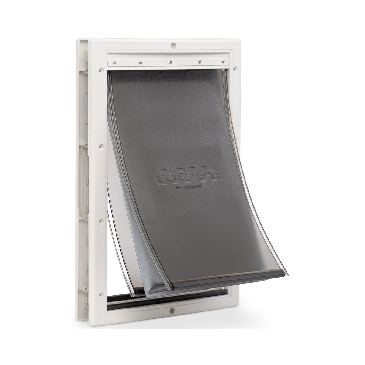 Puerta PetSafe Extreme Weather vista frontal facilita acceso independiente para mascotas