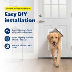PetSafe Freedom: puerta para perros y gatos, acceso cómodo en puertas.