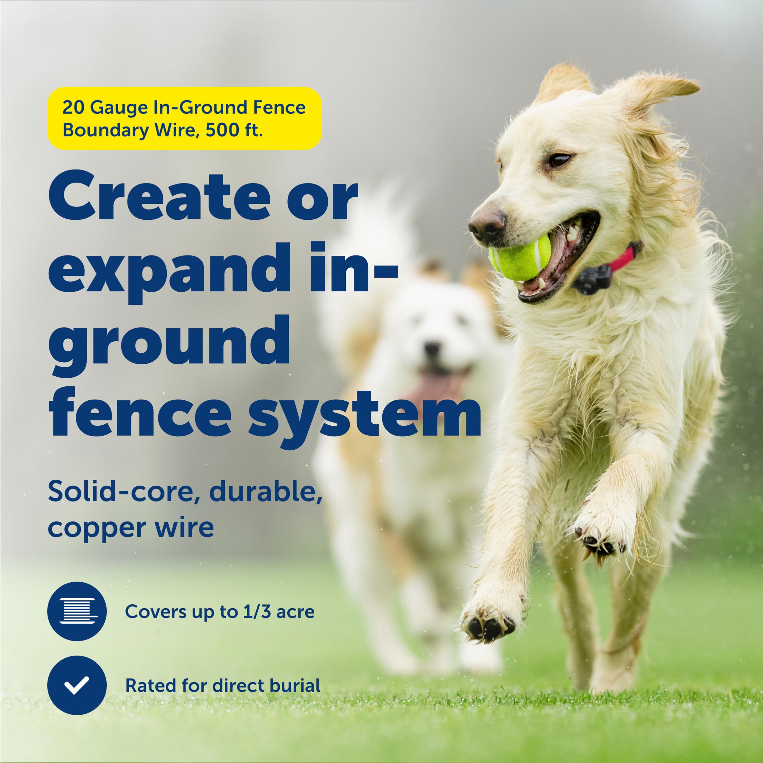 Instalación de cerca subterránea con cable directo para exteriores de PetSafe