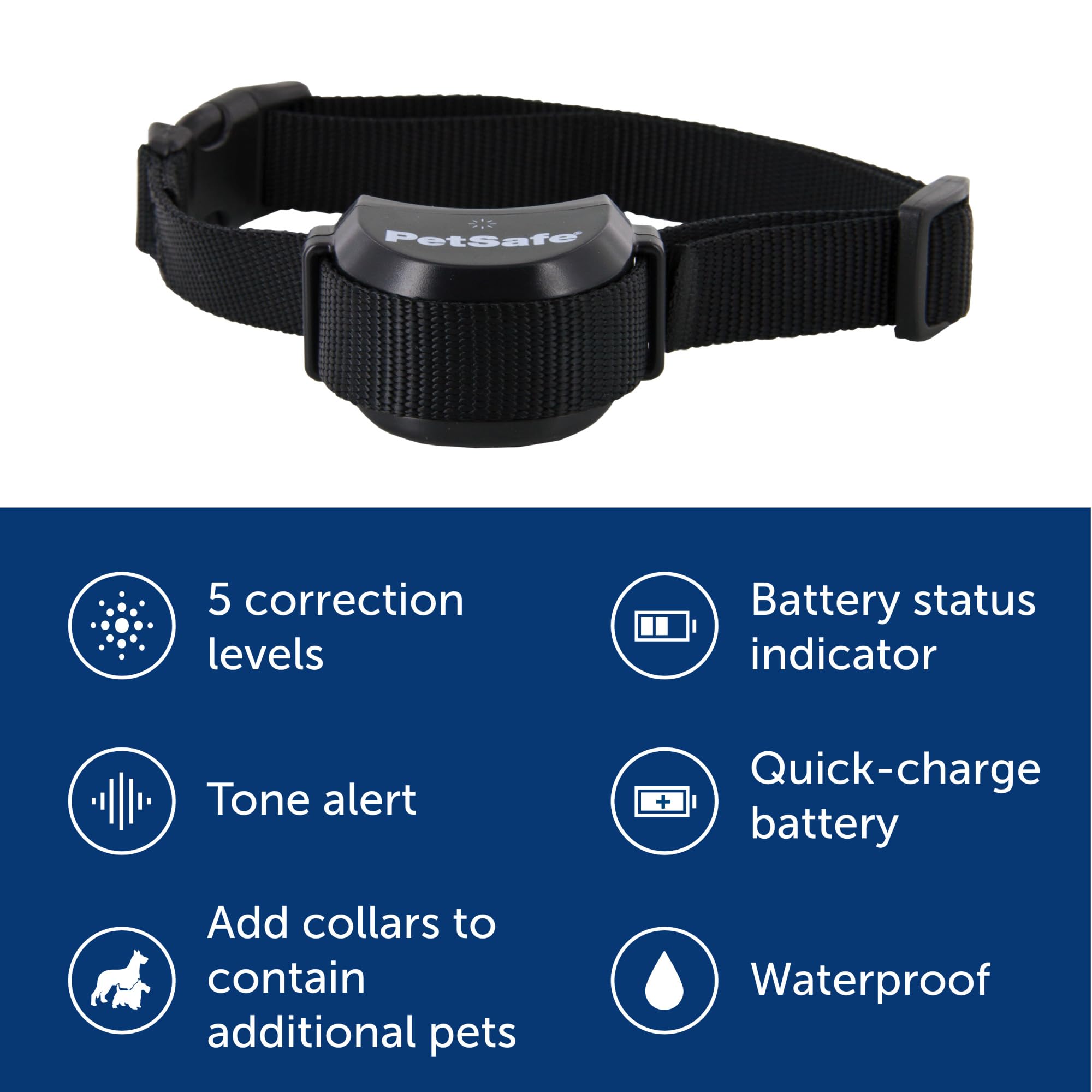 PetSafe modo tono para entrenamiento suave y sin estrés.