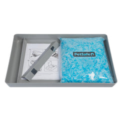 PetSafe ScoopFree bandeja reutilizable con cristal para limpieza más fácil