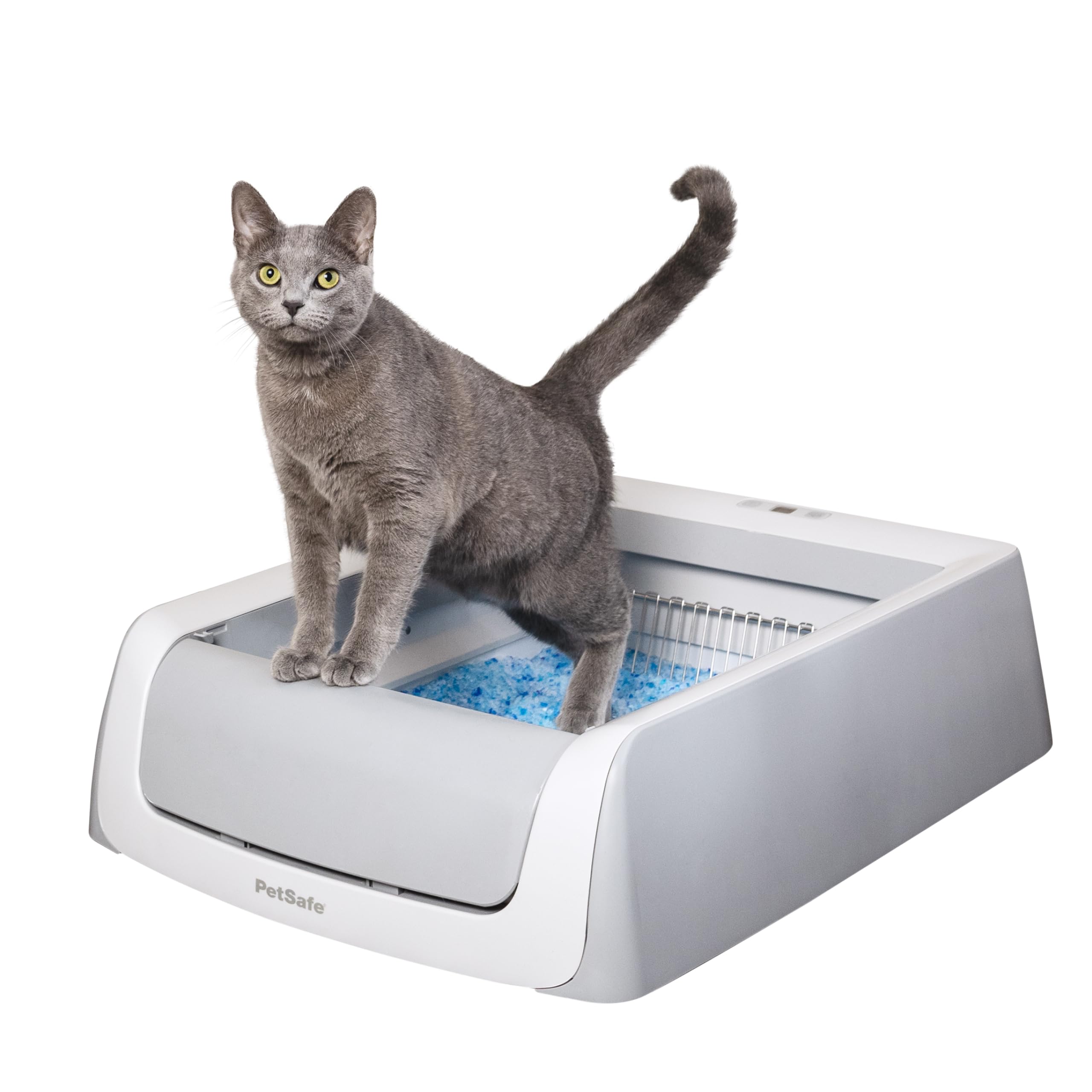 PetSafe ScoopFree Crystal Pro Legacy: caja automática sin tapa para limpieza rápida
