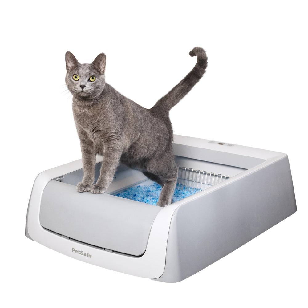 PetSafe ScoopFree Crystal Pro Legacy: caja automática sin tapa para limpieza rápida