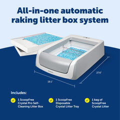 PetSafe ScoopSafe Crystal Pro Legacy: cristales absorben líquidos y reducen olores
