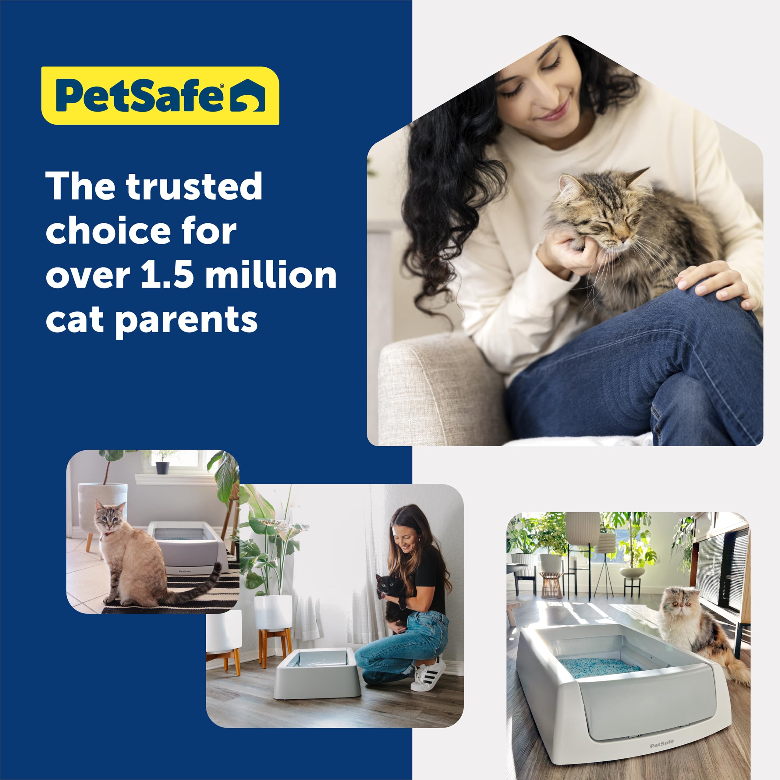 PetSafe ScoopFree paquete de 6 bolsas, listo para usar.