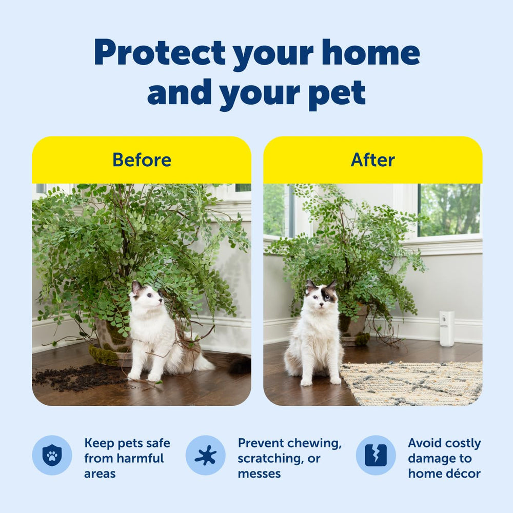 PetSafe SSSCAT corrección que no mancha muebles ni muebles.