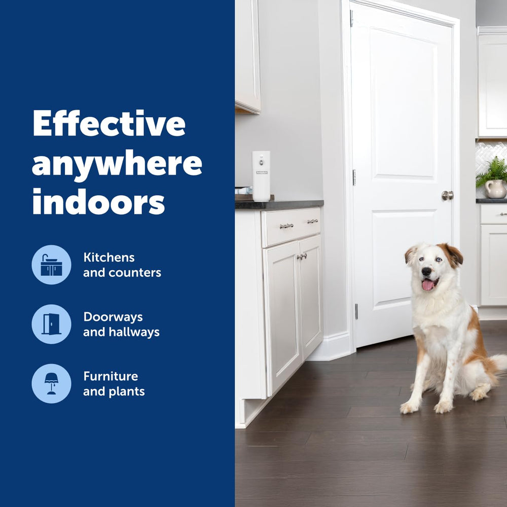 PetSafe SSSCAT uso en interiores en hogares con varias mascotas.