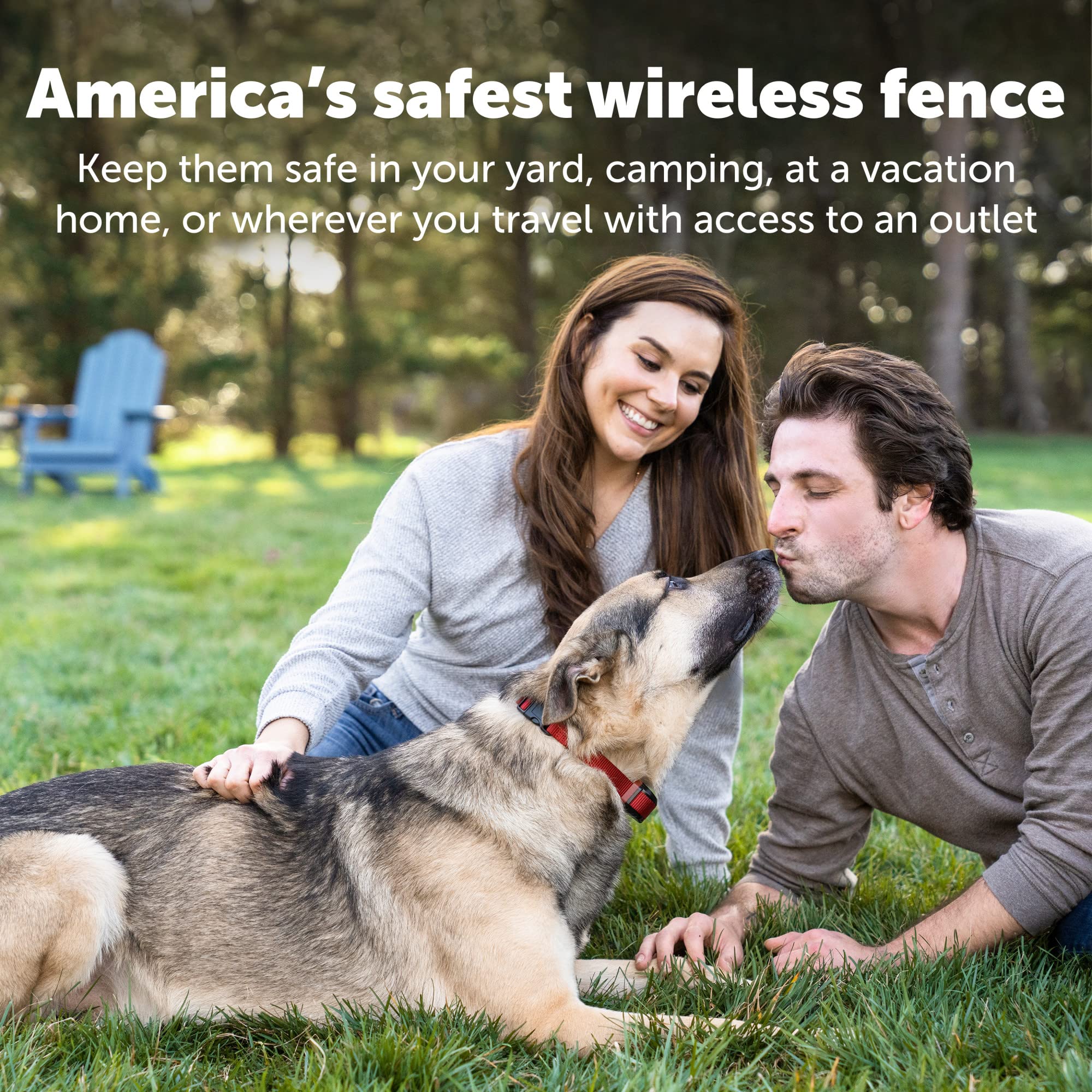 PetSafe Stay & Play: niveles de corrección ajustables para adaptar el entrenamiento.