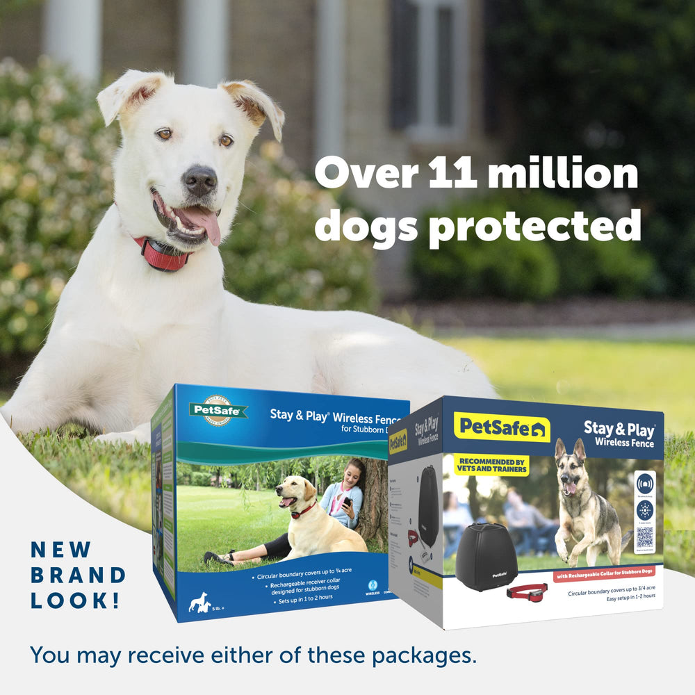 PetSafe Stay & Play: tallas de cuello 6–28 pulgadas para un ajuste cómodo.