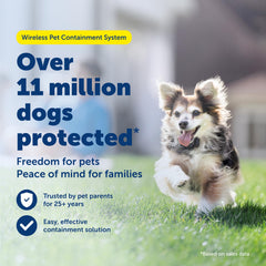 PetSafe transmisor inalámbrico compacto para uso en casa o viaje.