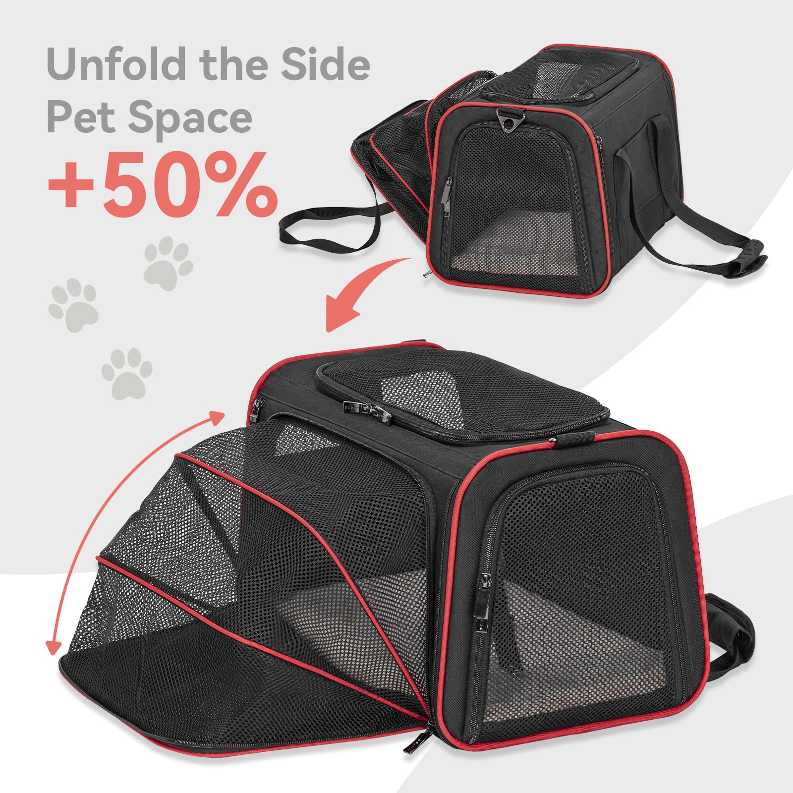 Petsfit almohadilla acolchada lavable para mayor confort