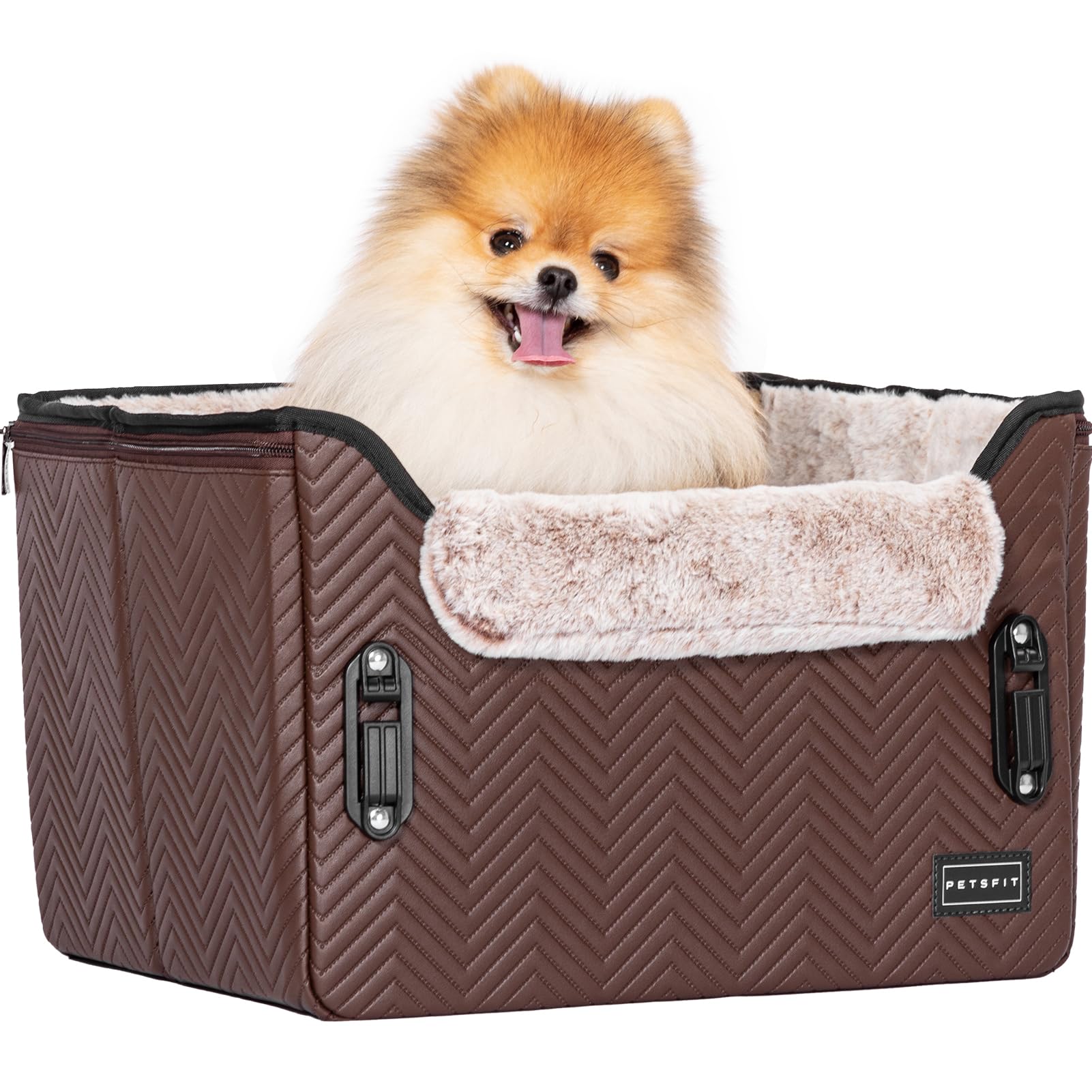 Petsfit apto para perros pequeños hasta 25 libras en coche.