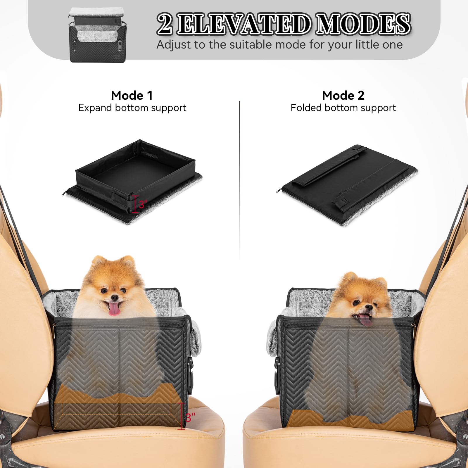 PETSFIT hebillas patentadas refuerzan la seguridad durante el viaje