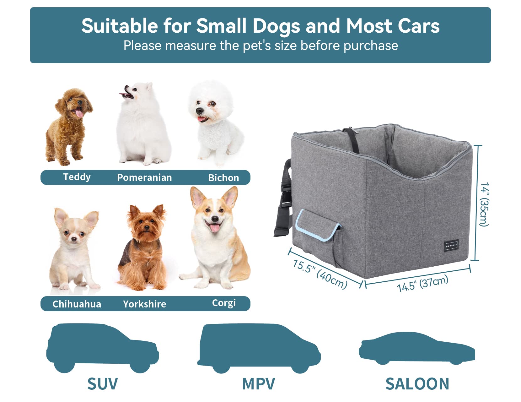 Petsfit funda lavable a mano y doble cara para limpieza rápida