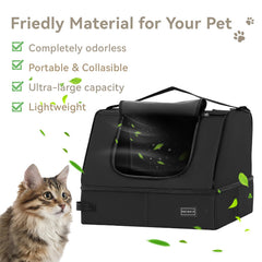 PETSFIT bucle en forma de D para colgar la pala de arena en la bandeja.