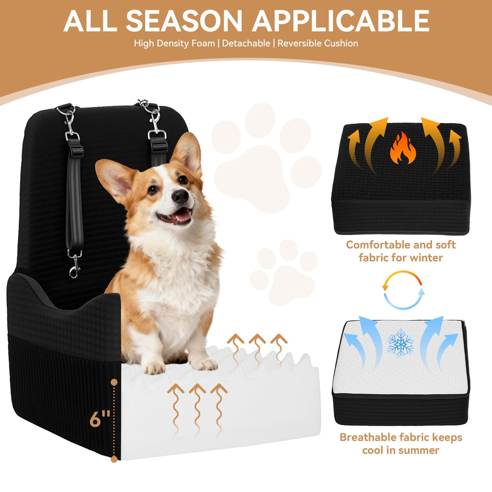 PETSFIT base-antideslizante: base estable que evita deslizamientos durante la conducción.