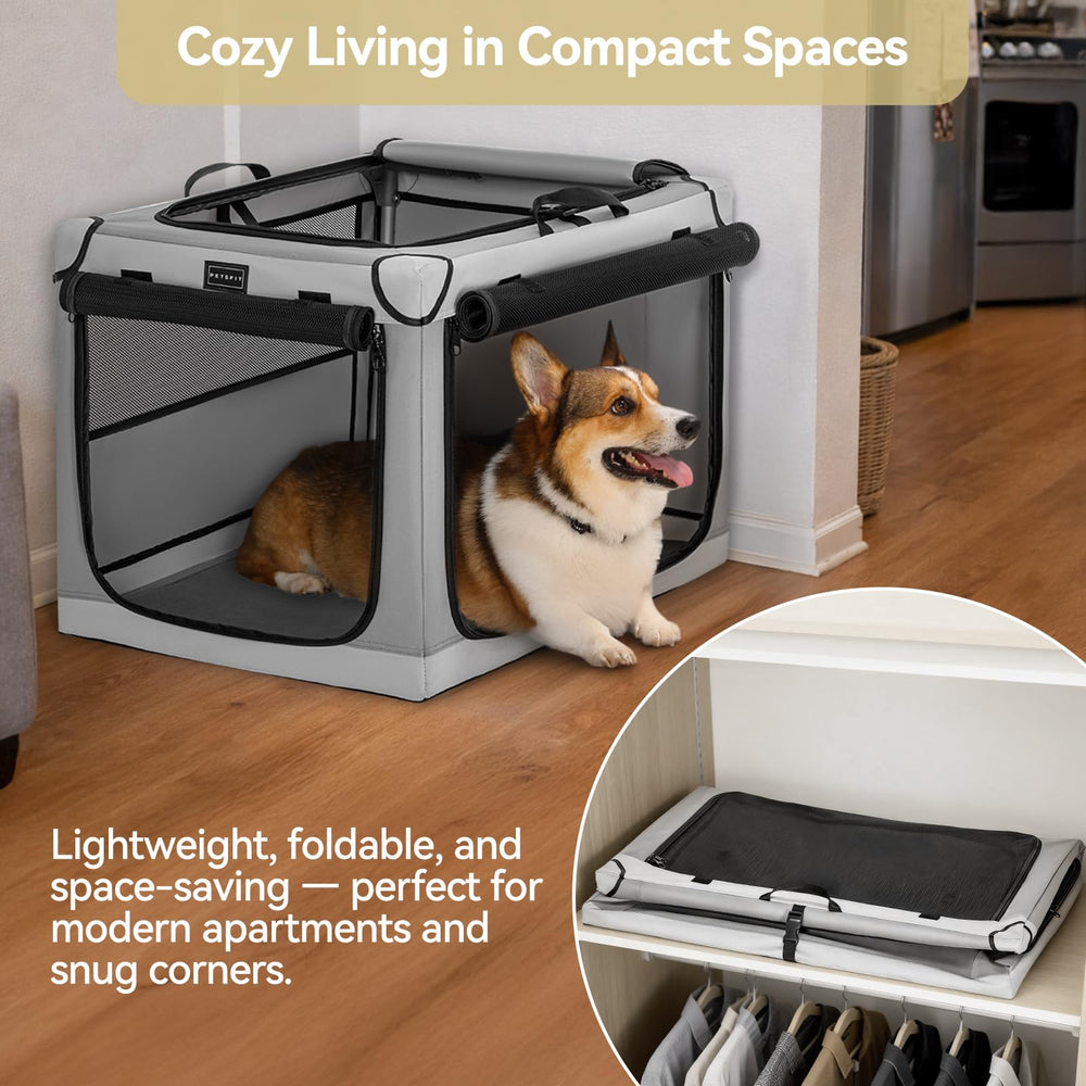 Petsfit caja-perro-cojin-1pulgada ofrece confort durante el descanso.