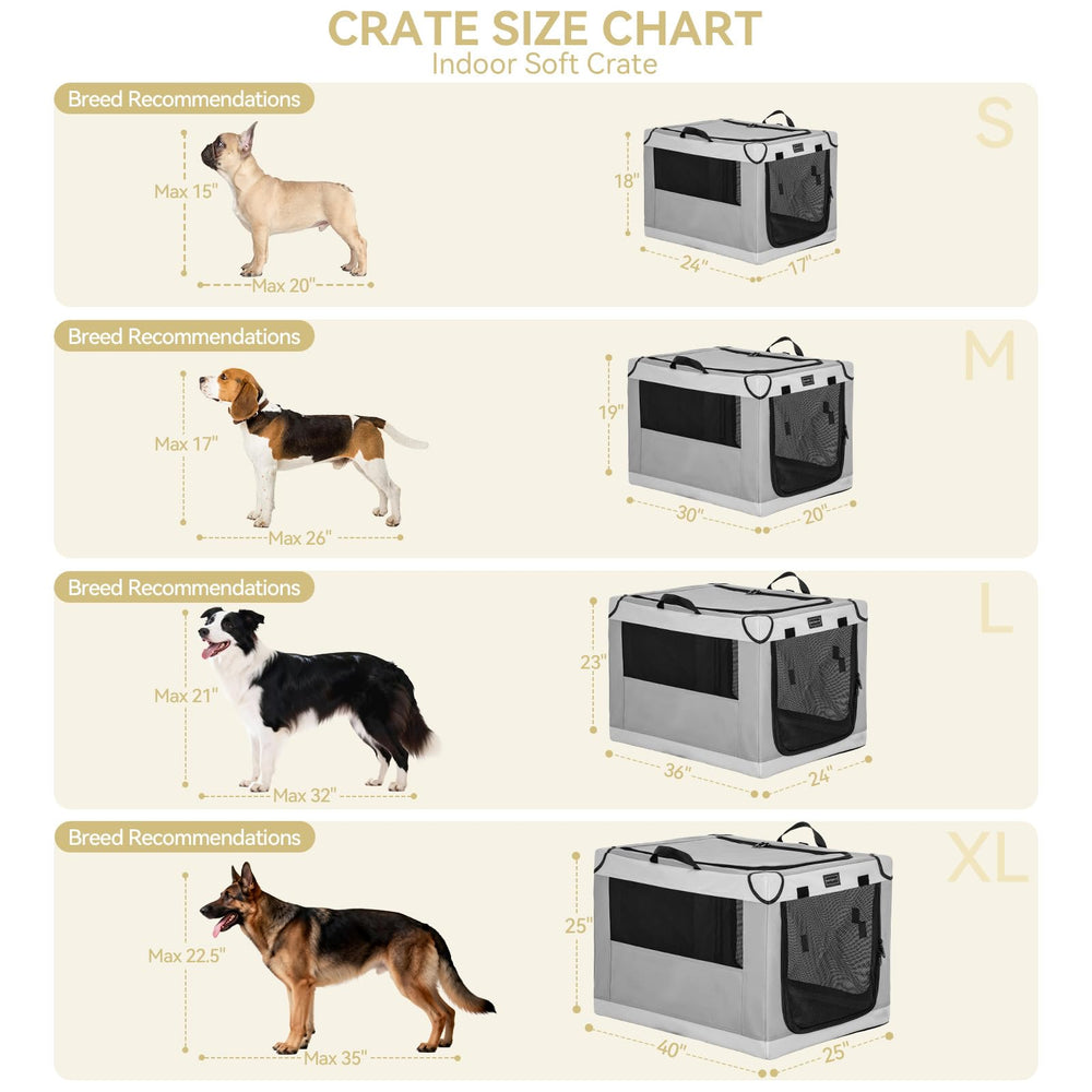 Petsfit caja-perro-cubierta-duradera protege a la mascota con tela 600D.