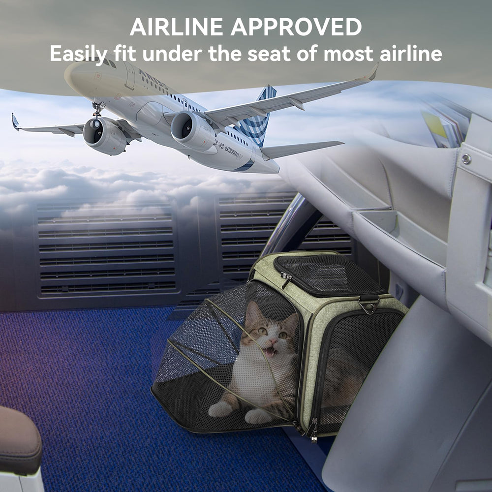 Petsfit transportín apto para avión que cabe bajo el asiento