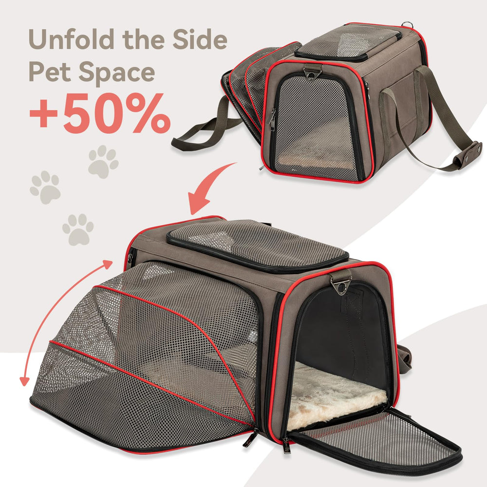 Petsfit bolsillos para accesorios que organizan el viaje