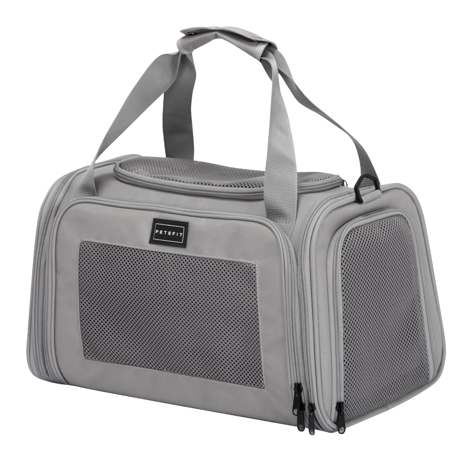 Petsfit transportín para gatos con colchoneta extensible para mayor comodidad